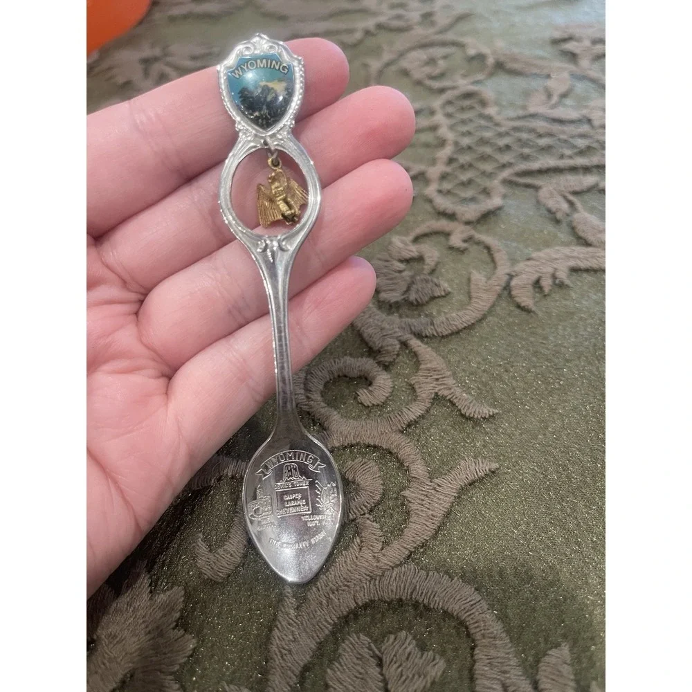 Wyoming Vintage Souvenir Spoon Collectible